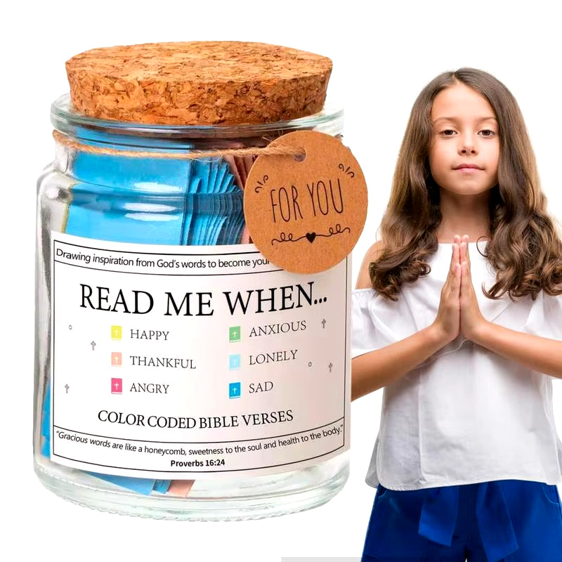 Color Coded Bible Verse Read When Jar